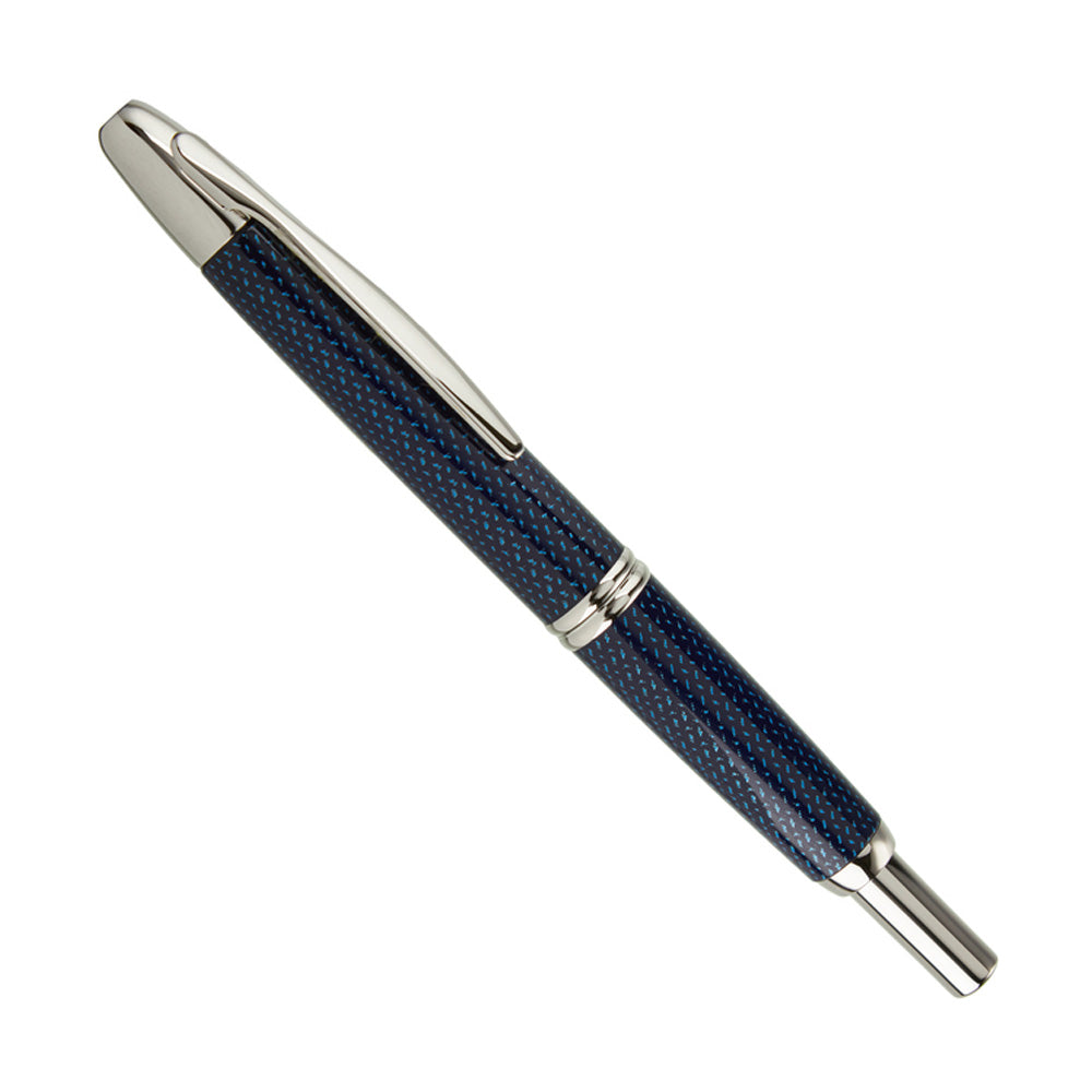 Pilot Capless Rhodium Trim Fountain Pen – 18Kt Rhodium Gold Nib