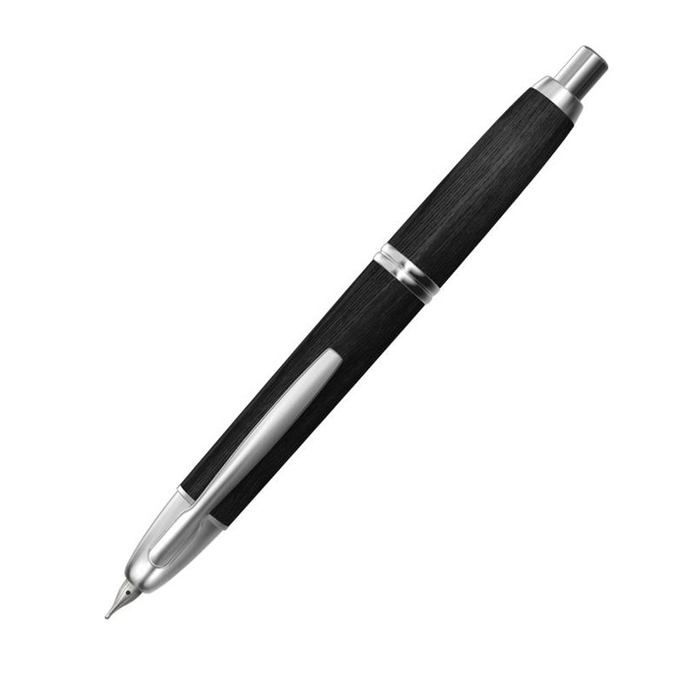 Pilot Capless Rhodium Trim Fountain Pen – 18Kt Rhodium Gold Nib