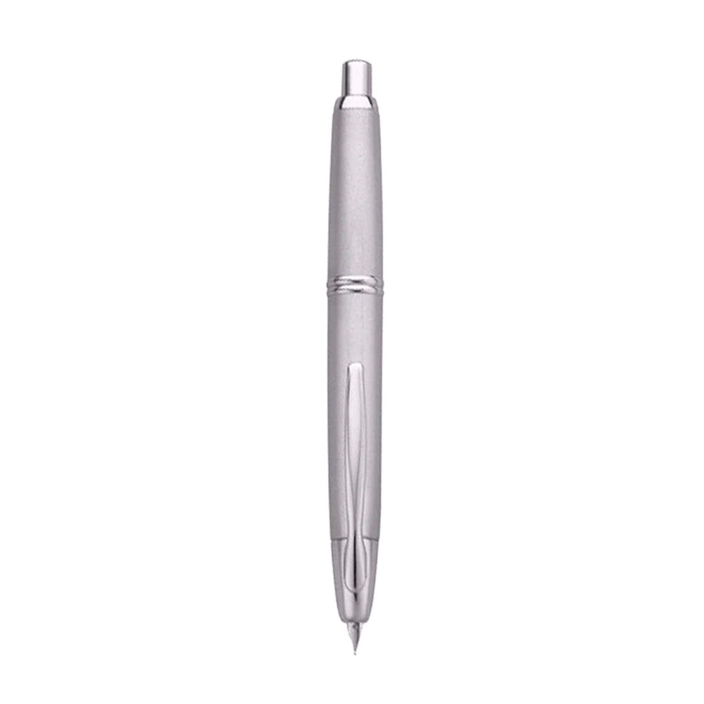 Pilot Capless Rhodium Trim Fountain Pen – 18Kt Rhodium Gold Nib
