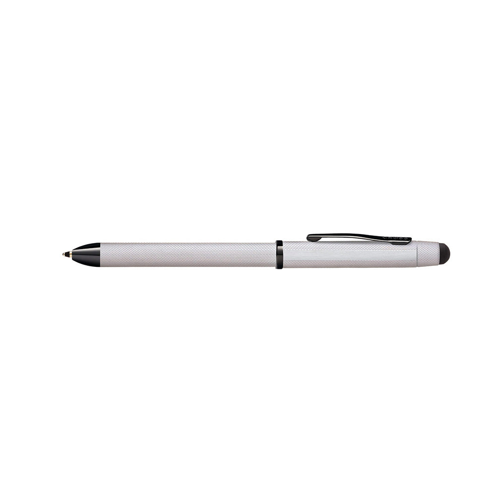 Cross Tech 3+ Multifunction Pen with Stylus Brushed Chrome