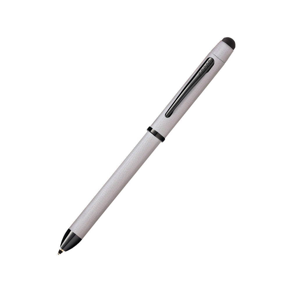 Cross Tech 3+ Multifunction Pen with Stylus Brushed Chrome