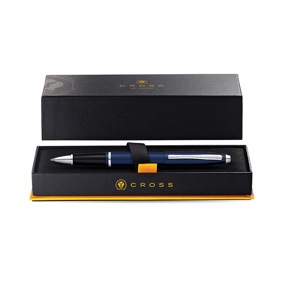 Cross Calais Rollerball Pen Matt Metallic Midnight Blue