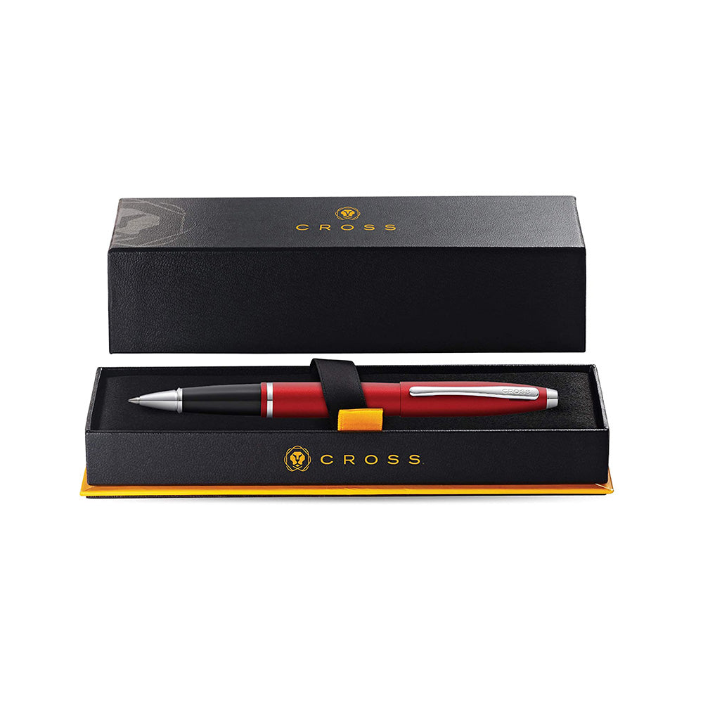 Cross Calais Rollerball Pen Matt Metallic Crimson