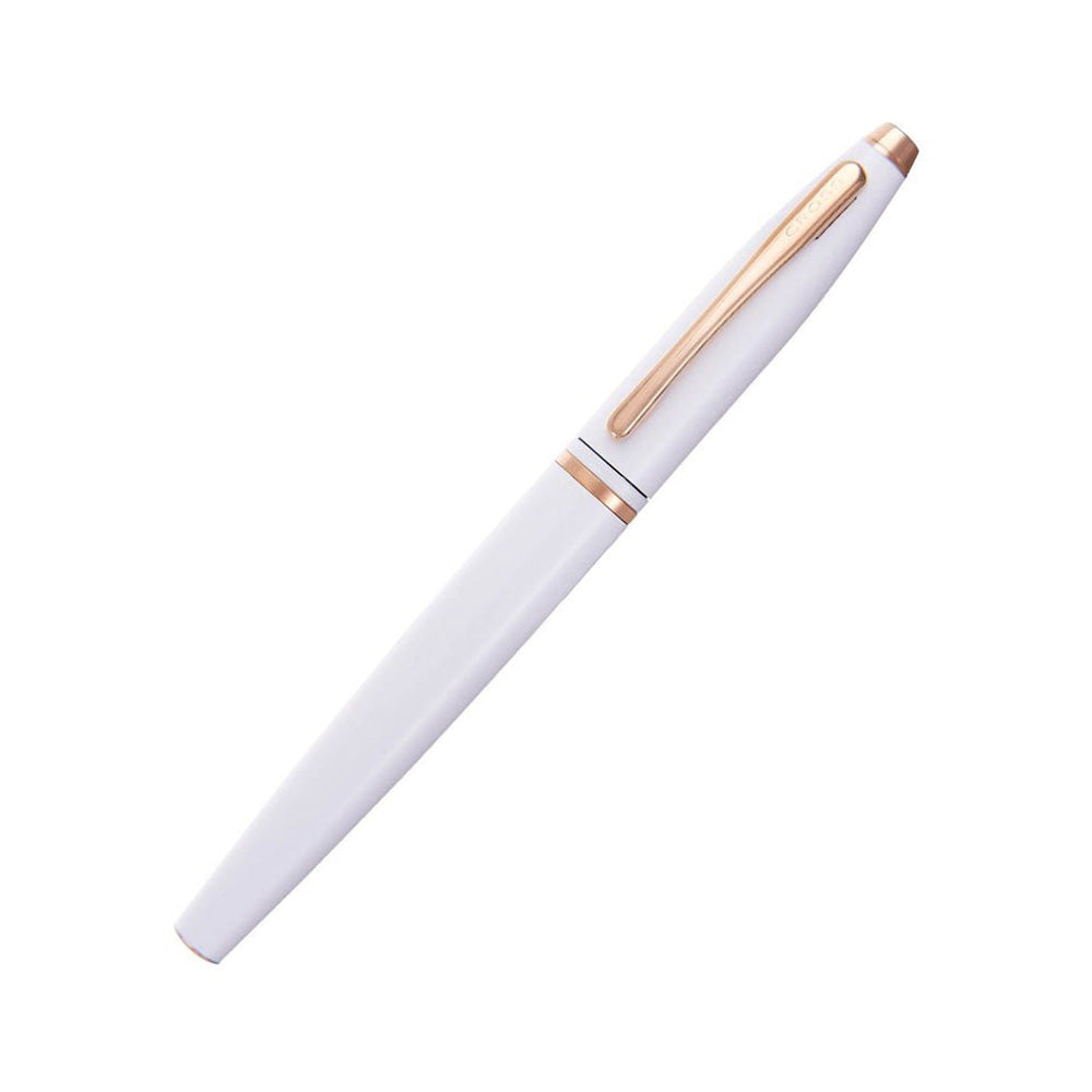 Cross Calais Rollerball Pen Pearlescent White Lacquer