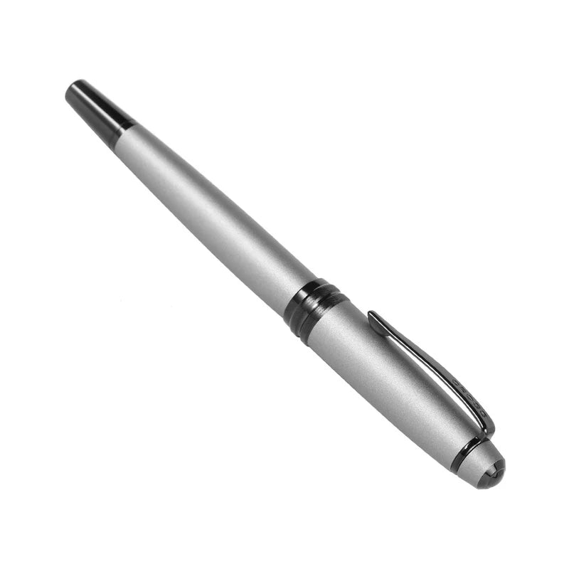 Cross Bailey Matte Gray Lacquer with Polished Black PVD Trim Rollerball Pen