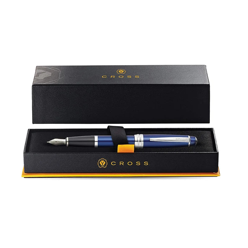 Bailey Blue Lacquer Fountain Pen