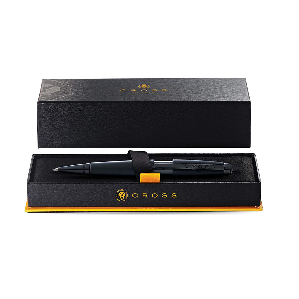 Cross Edge Matte Black Lacquer Gel Rollerball Pen