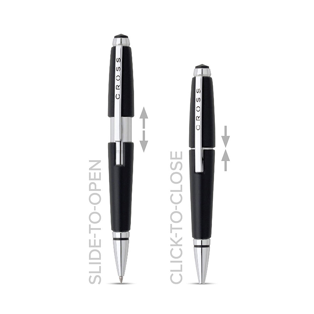 Cross Edge Jet Black Gel Rollerball Pen