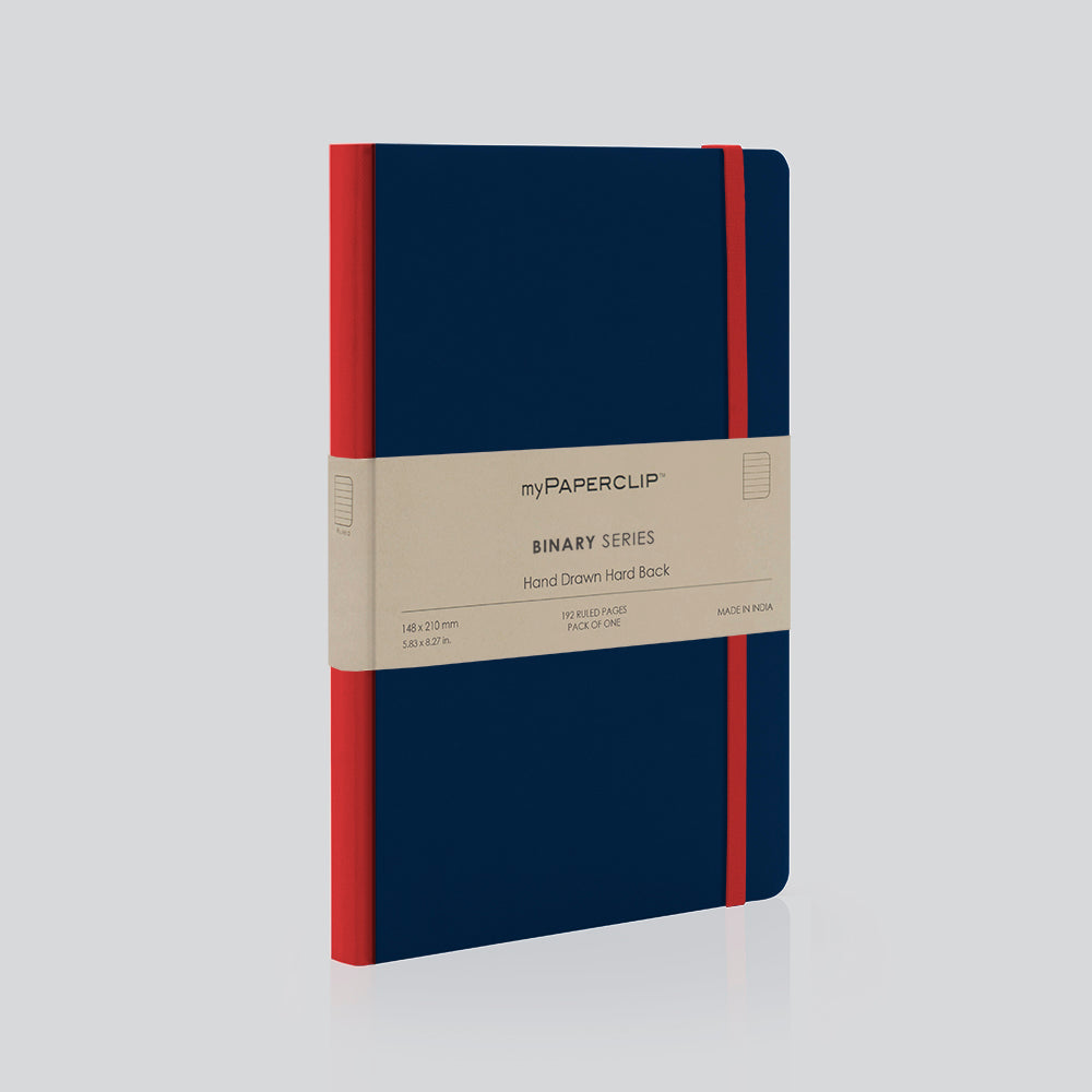 myPAPERCLIP Binary Seriess Notebook - A5