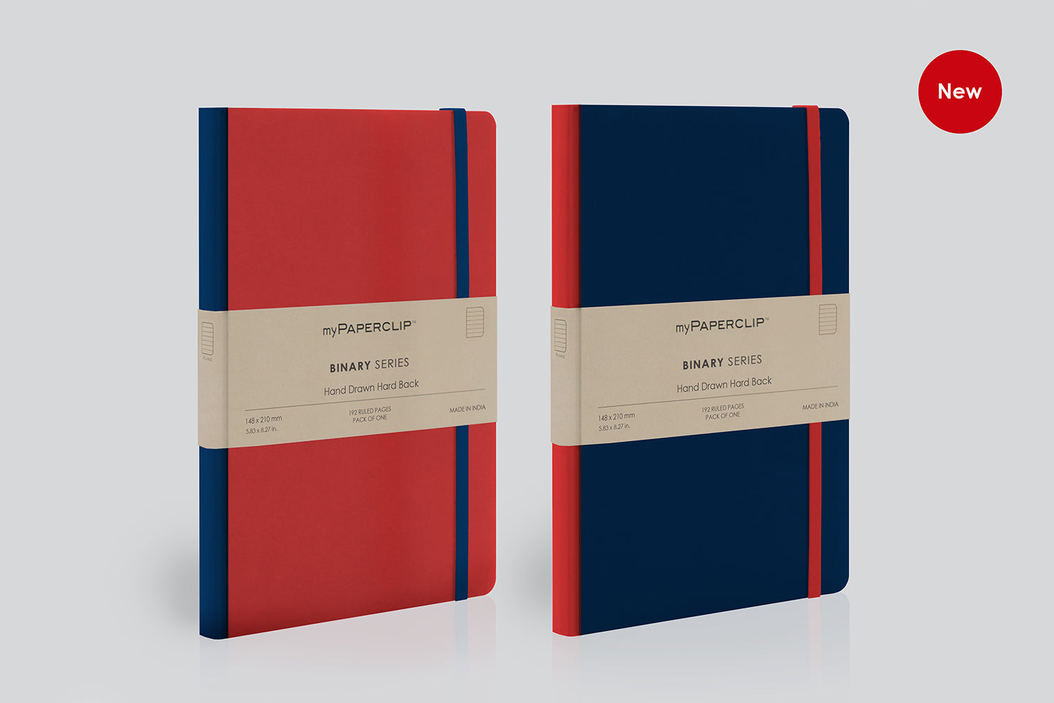 myPAPERCLIP Binary Seriess Notebook - A5