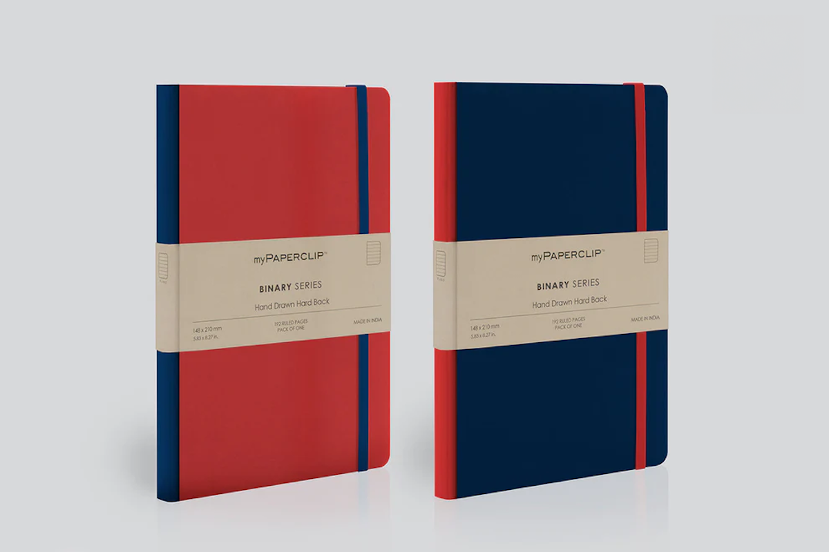 myPAPERCLIP Binary Series Notebook - A5