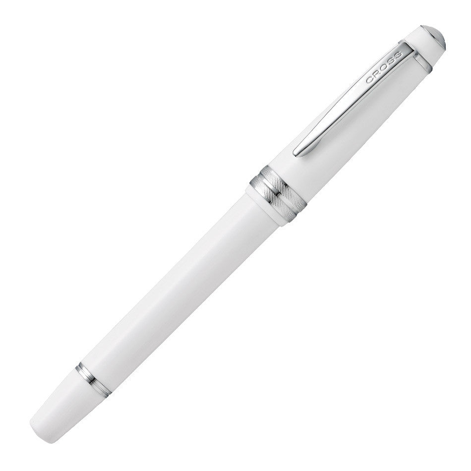 Cross Bailey Light Fountain Pen White with Chrome Trim
