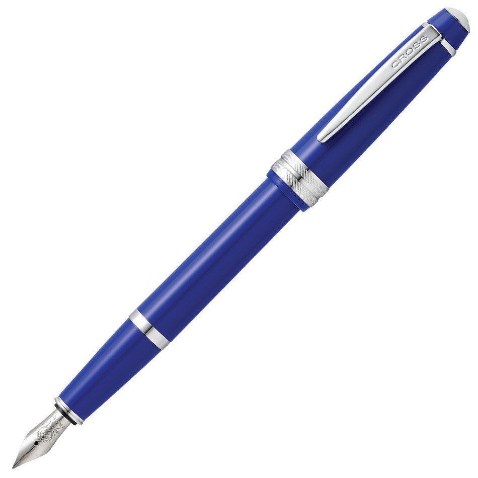 Cross Bailey Light Fountain Pen Blue with Chrome Trim