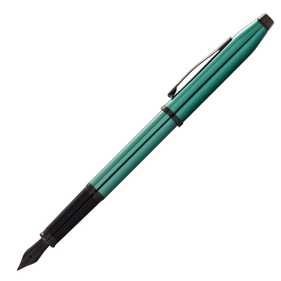 Cross Century II Fountain Pen Green Lacquer with Black Trim