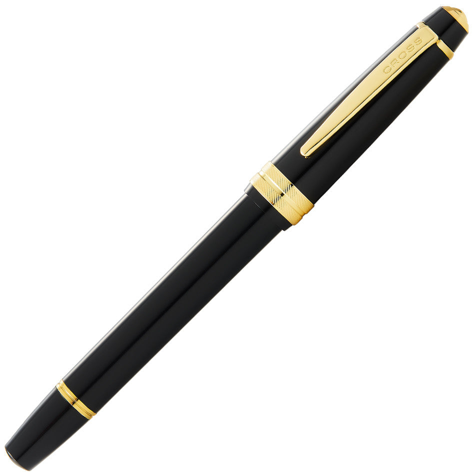 Cross Bailey Light Rollerball Pen Black with Gold Trim