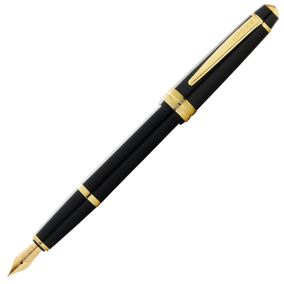 Cross Bailey Light Fountain Pen Black with Gold Trim