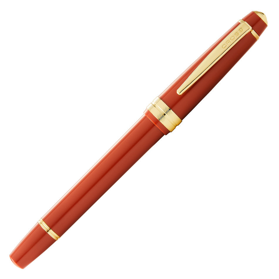 Cross Bailey Light Fountain Pen Amber with Gold Trim