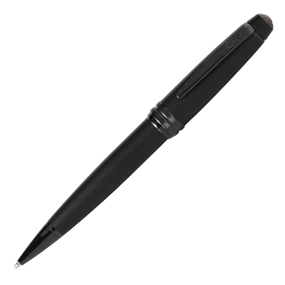 Cross Bailey Ballpoint Pen Black Lacquer with Black Trim