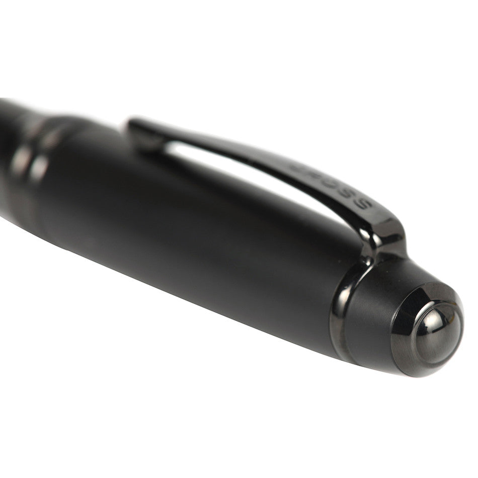 Cross Bailey Fountain Pen Black Lacquer with Black Trim