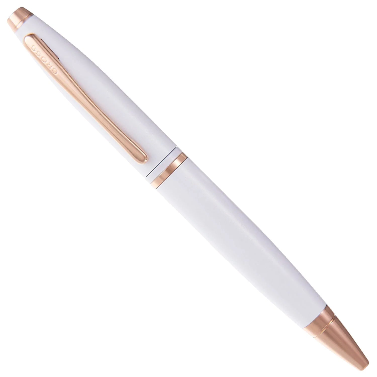 Cross Calais Ballpoint Pen Pearlescent White Lacquer