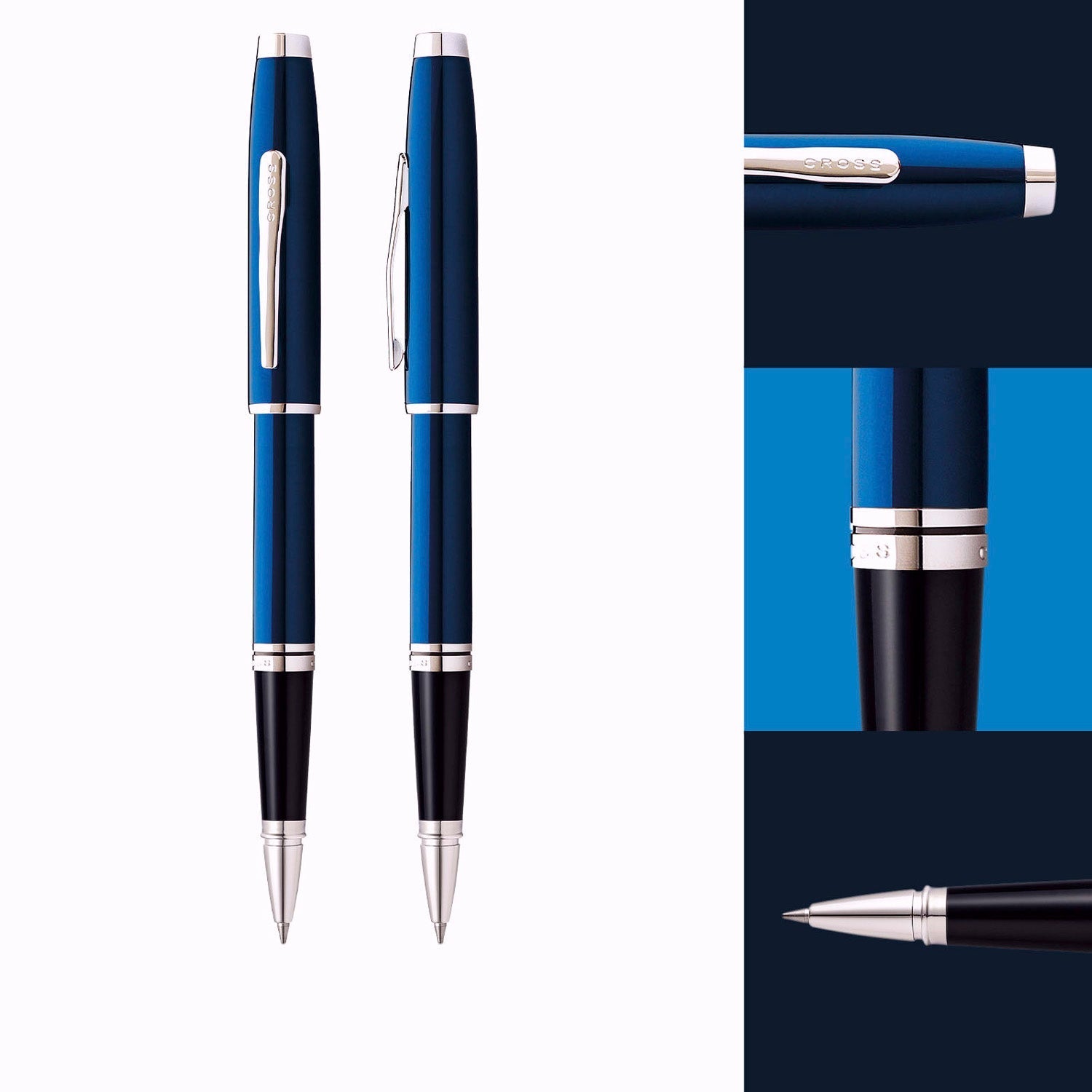Cross Coventry Blue Lacquer CT Roller Ball Pen