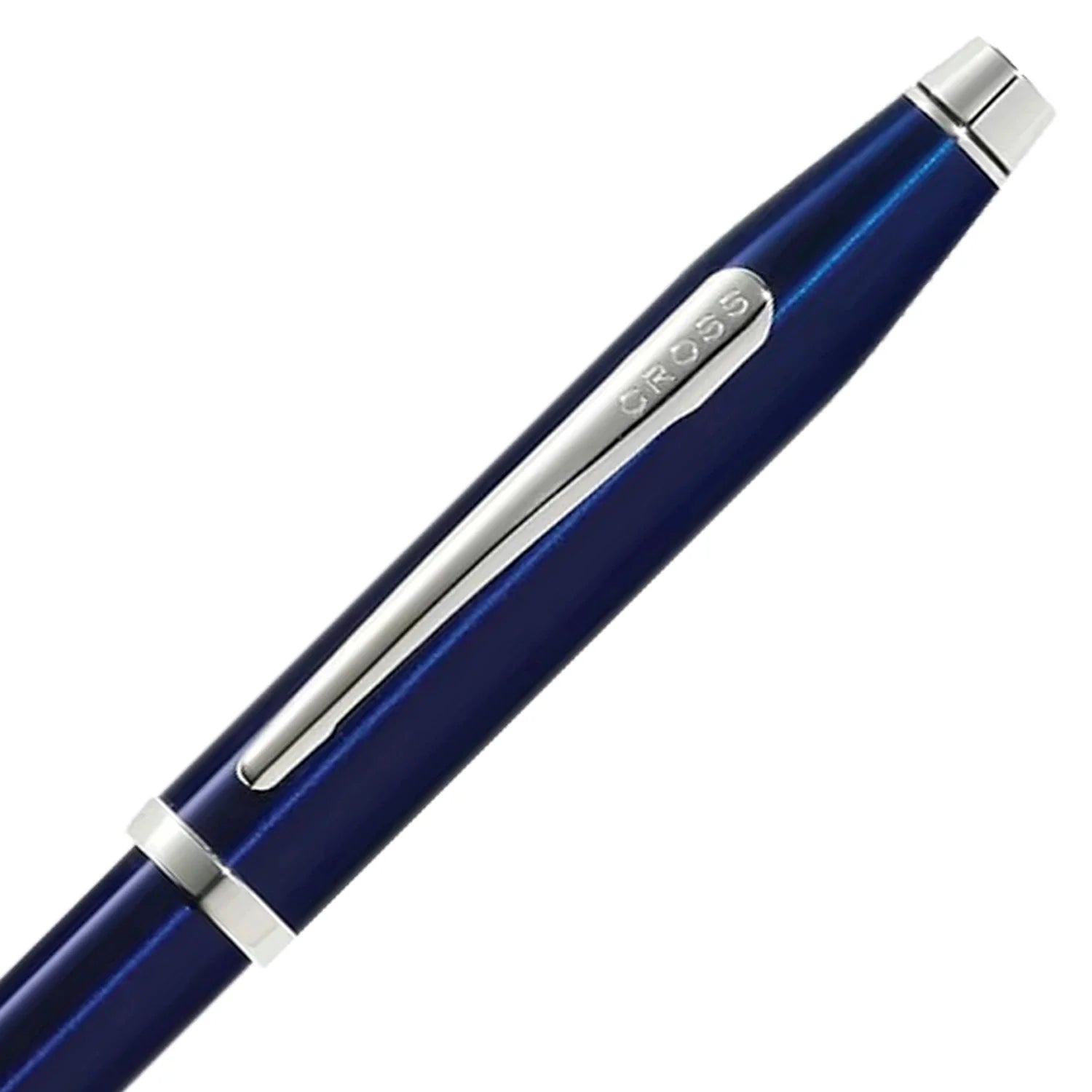 Cross Century II Ballpoint Pen Blue Lacquer with Rose Chrome Trim