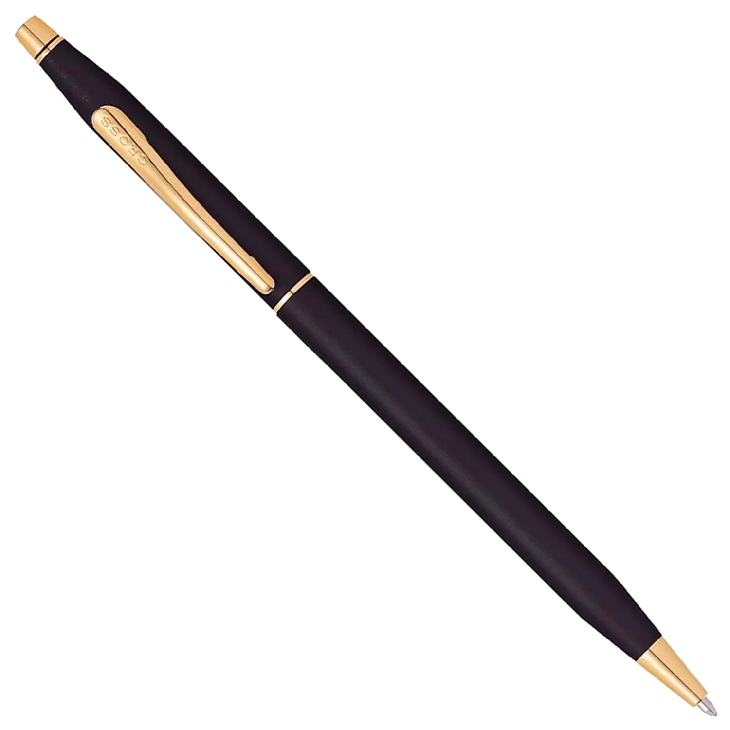 Cross Classic Century Ballpoint Pen Black with Gold Trim