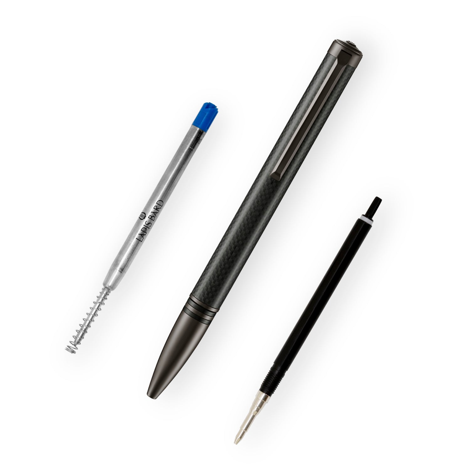 Lapis Bard Torque Carbon Ballpoint Pen