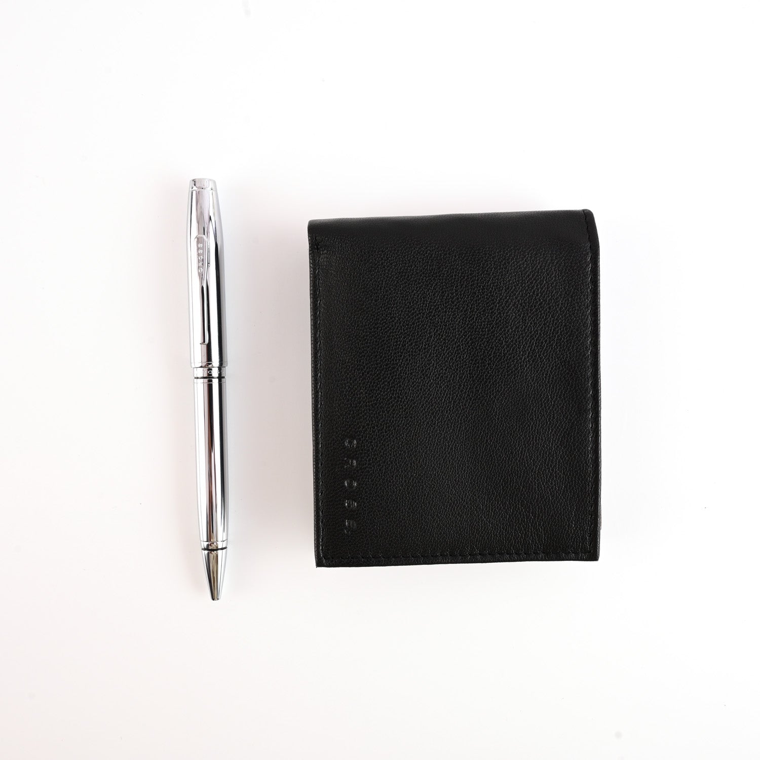 Cross Gift Set - Coventry Chrome Ball Pen with Wallet