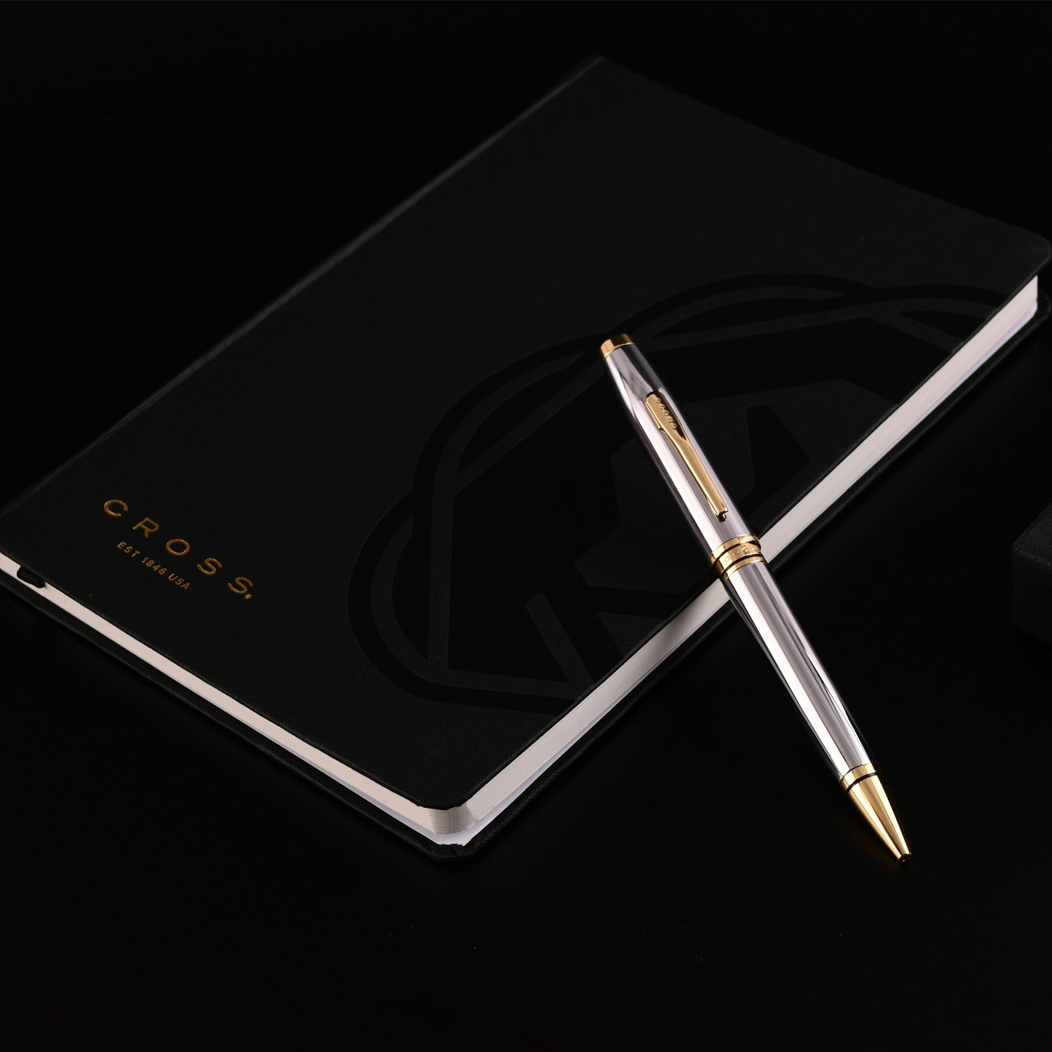 Cross Gift Set - Coventry Medalist Ball Pen with Black A5 Journal