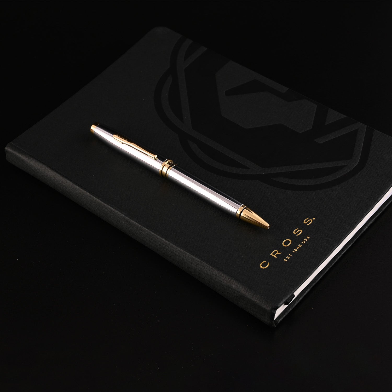 Cross Gift Set - Coventry Medalist Ball Pen with Black A5 Journal