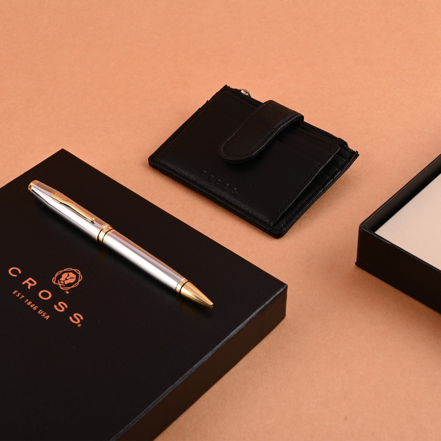 Cross Gift Set - Coventry Medalist Ball Pen with Card Holder