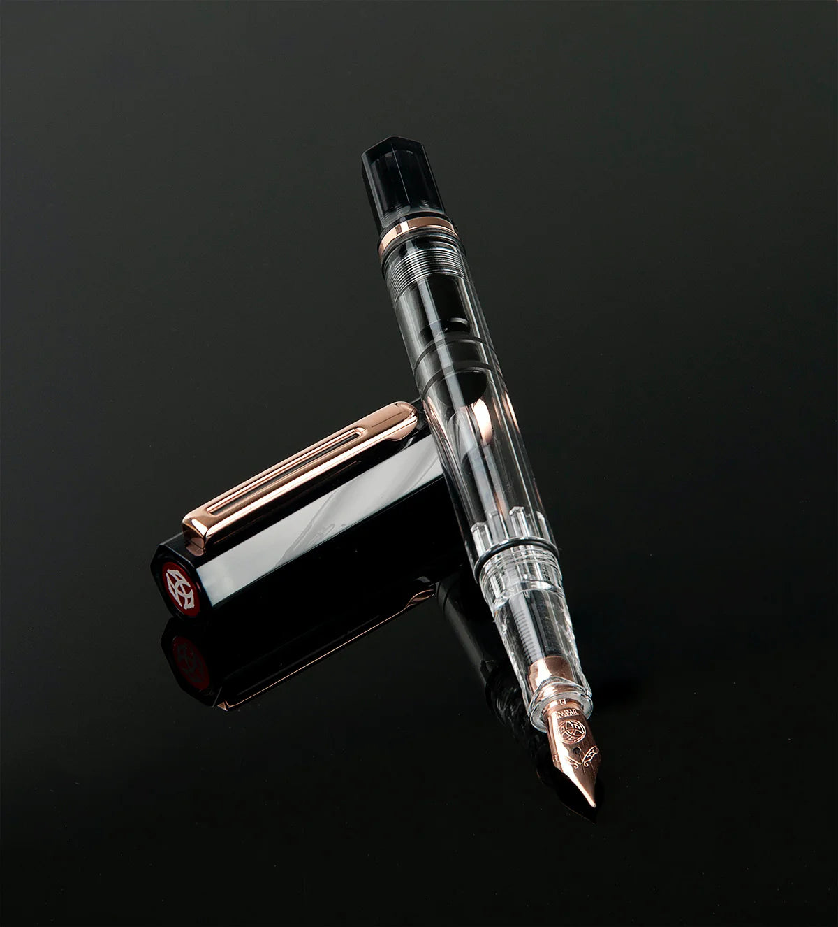 TWSBI ECO Smoke Rose Gold Fountain Pen