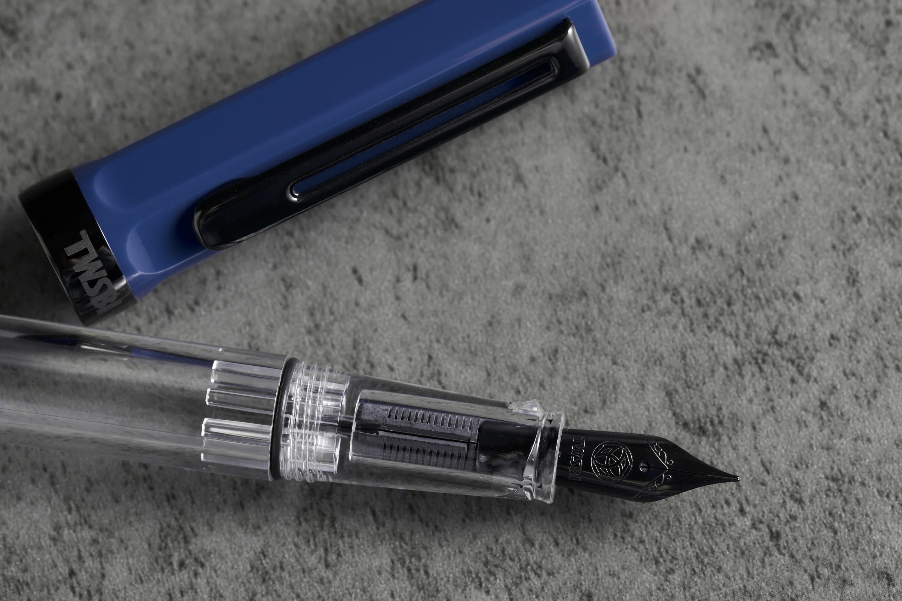 TWSBI ECO Slate Blue w/ Onyx Fountain Pen