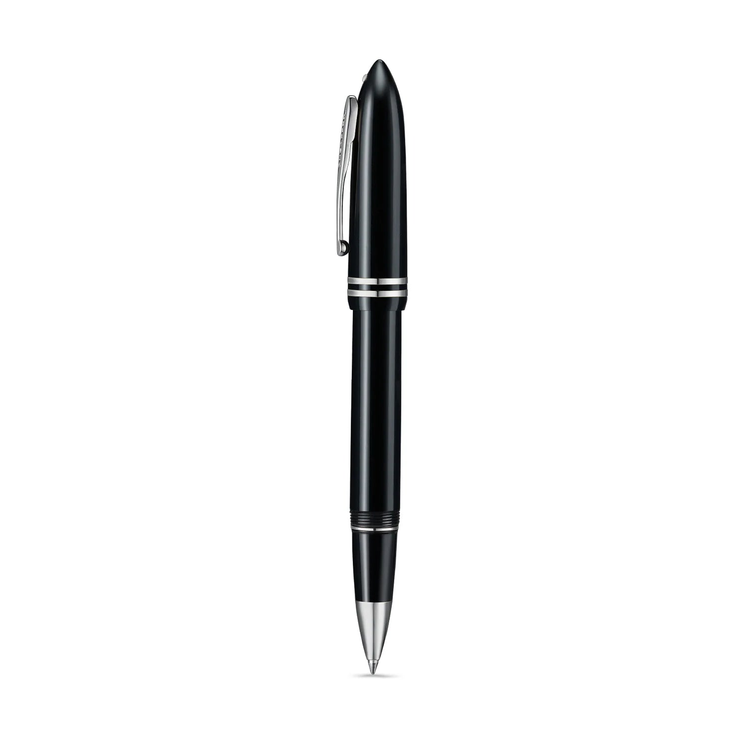 SHEAFFER BALANCE III GLOSSY BLACK AND CHROME TRIMS ROLLERBALL PEN