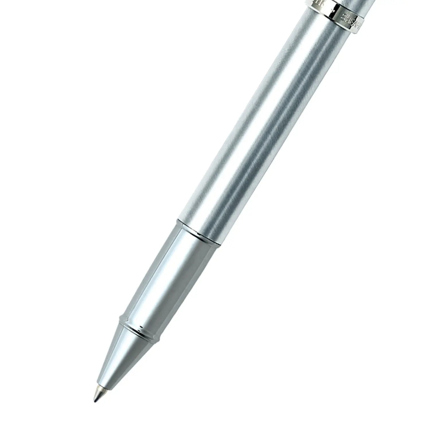 Sheaffer Gift Set ft. Brushed Chrome S100 with Chrome Trim as Set of 2 pens -  Rollerball Pen & Fountain pen (M)