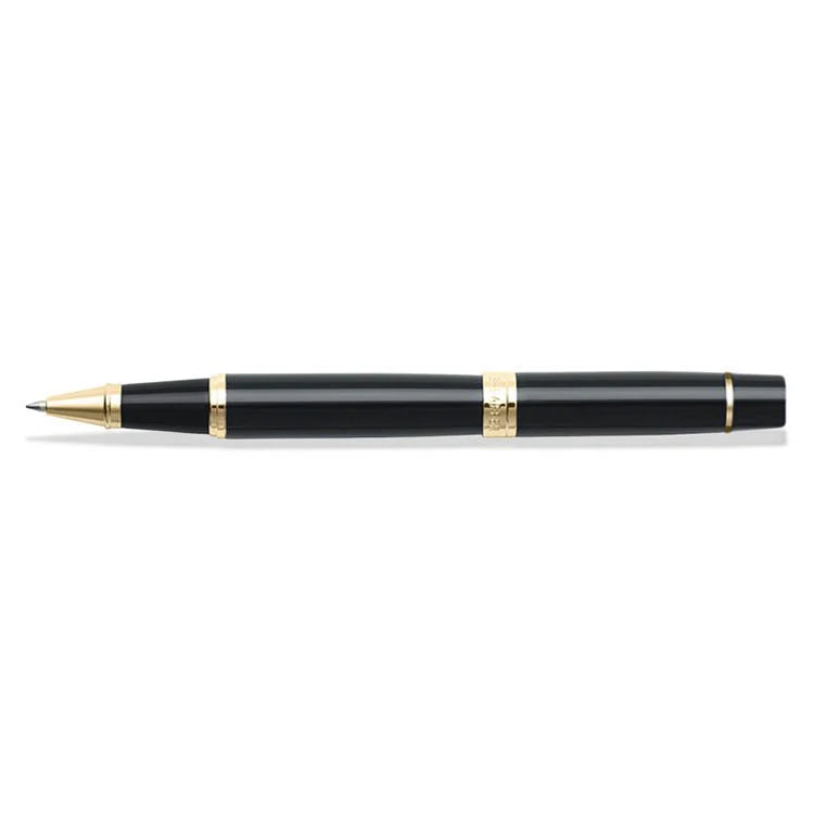 Sheaffer 300 Rollerball Pen Glossy Black With Gold Tone Trim