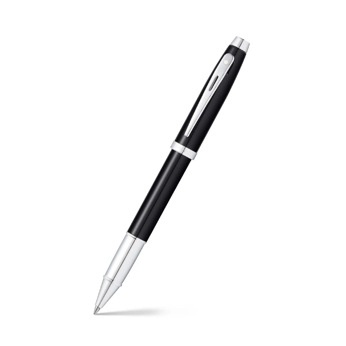 Sheaffer 100 Rollerball Pen Black Lacquer with Chrome Trim