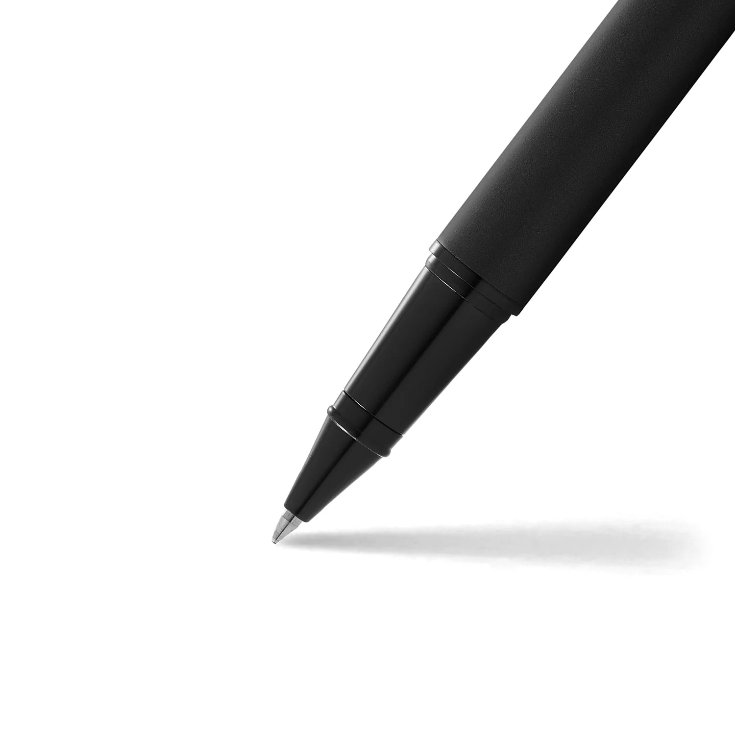 Sheaffer 300 Rollerball Pen Matte Black Lacquer with Polished Black Trim