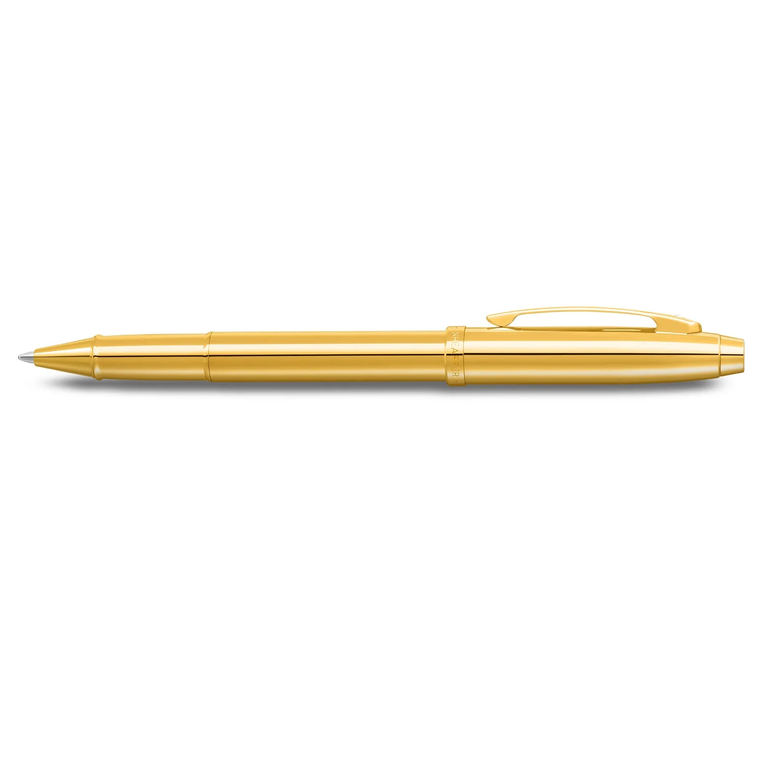 Sheaffer 100 Rollerball Pen PVD Gold With PVD Gold Trim