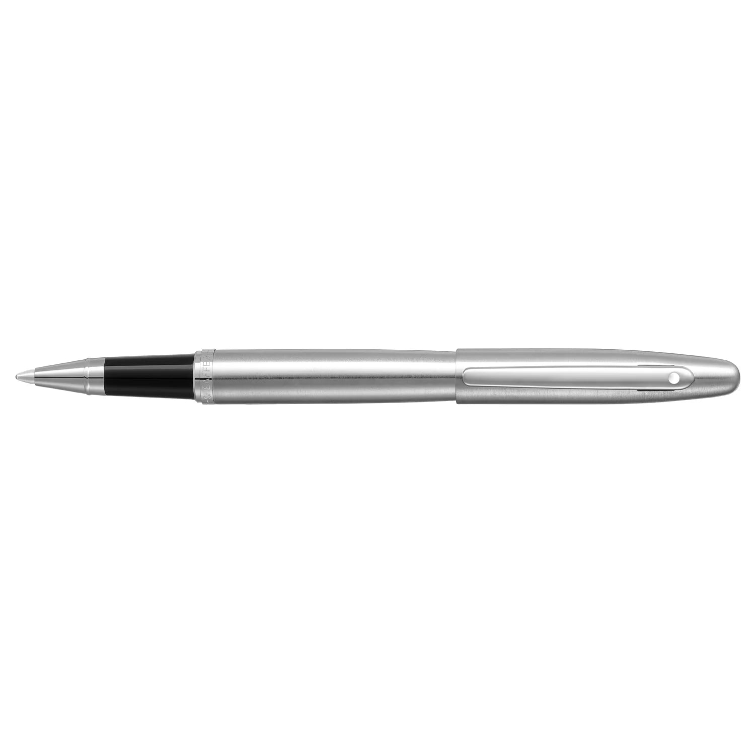 Sheaffer VFM Rollerball Pen Brushed Chrome With Chrome Trim
