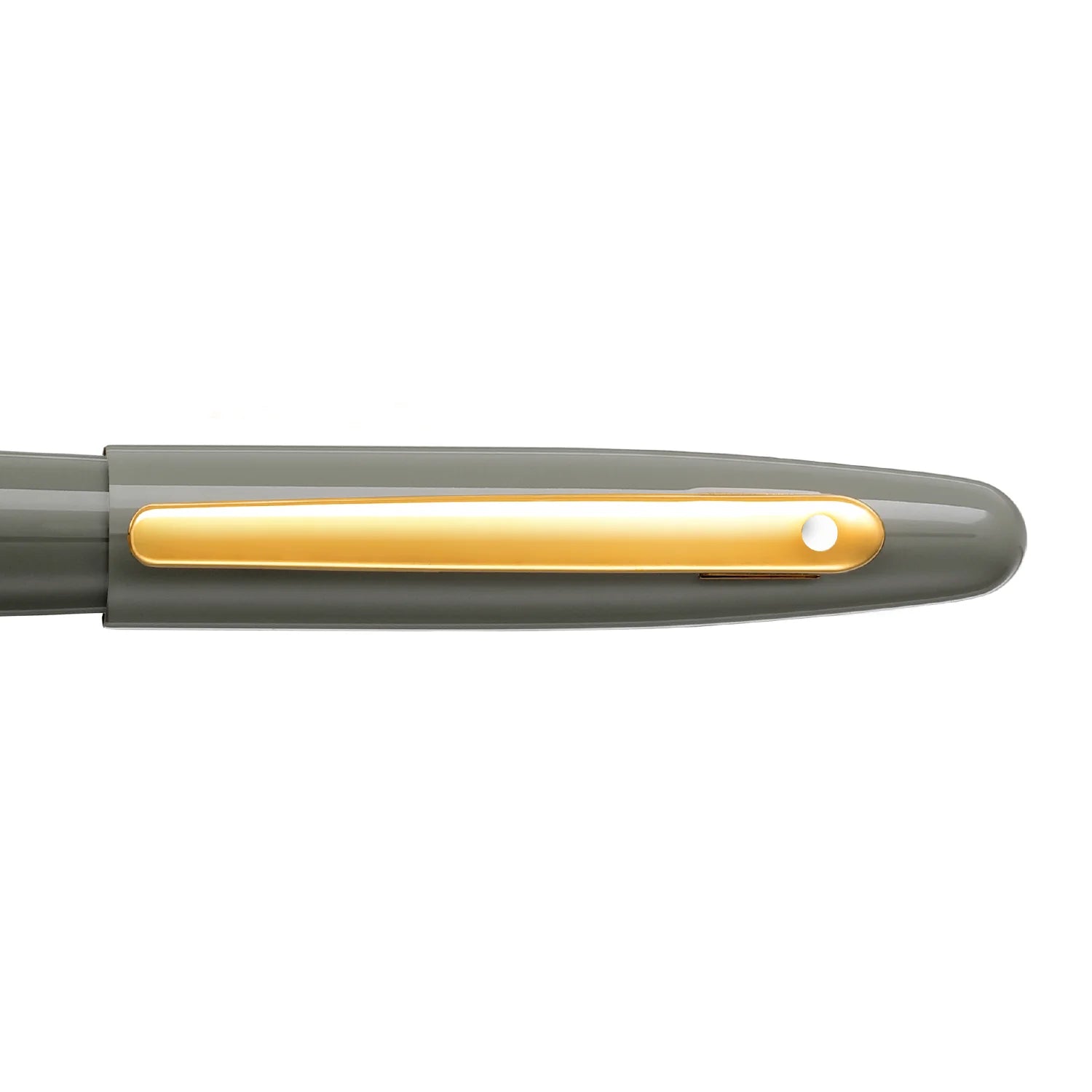 Sheaffer VFM Rollerball Pen Light Grey With PVD Gold Trim