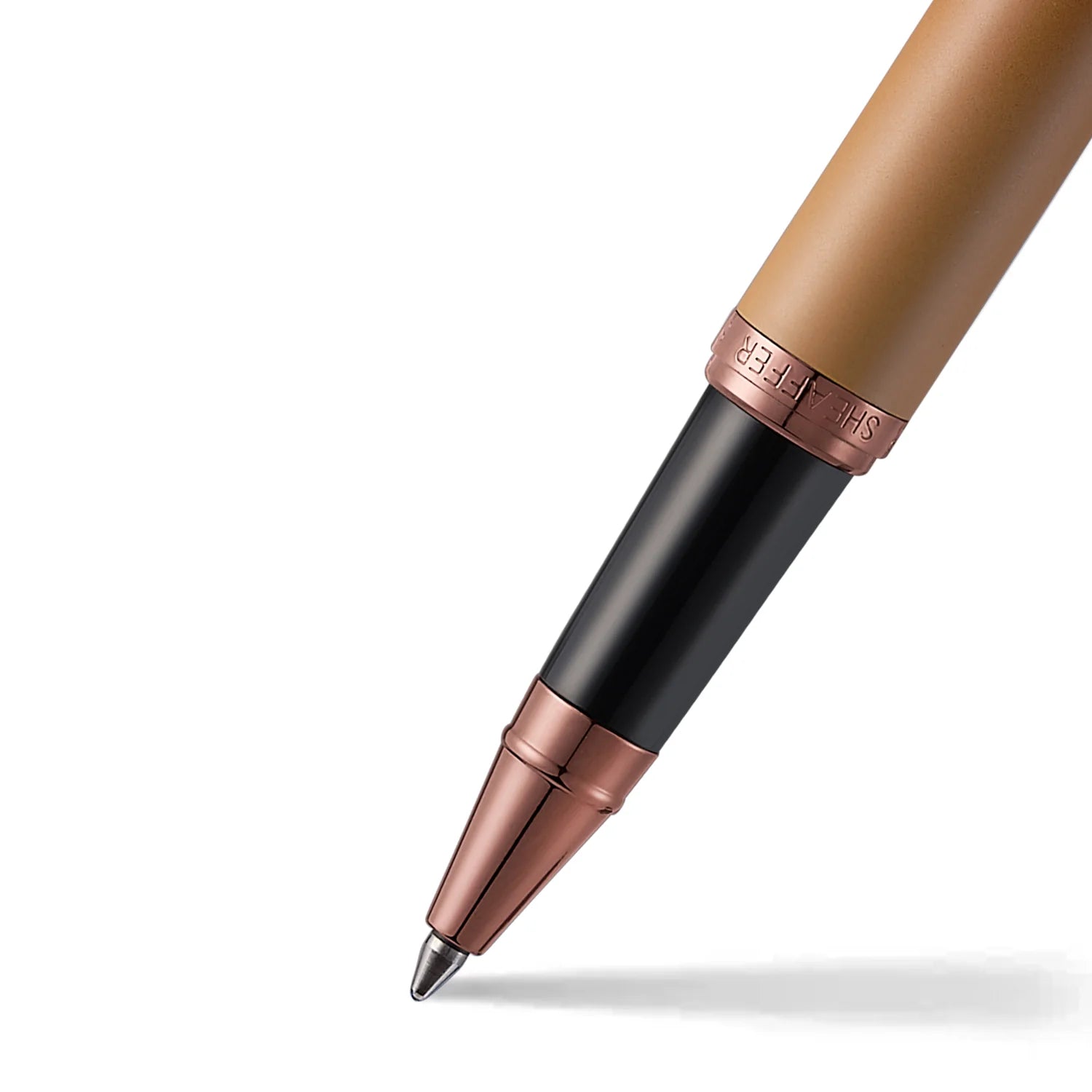 Sheaffer VFM Coffee Edition Matt Brown Rollerball Pen with Regal Brown PVD Trims