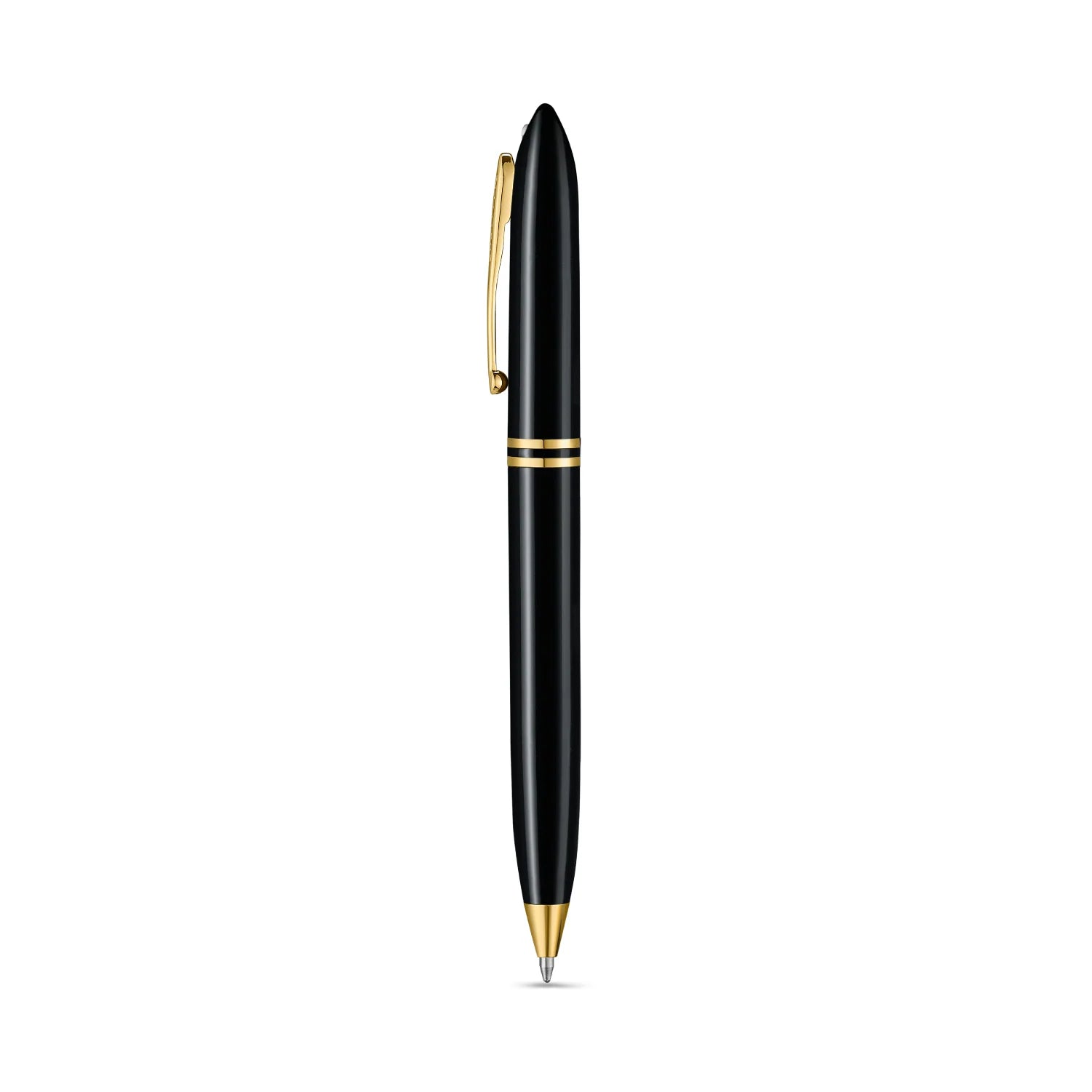 SHEAFFER BALANCE III GLOSSY BLACK AND GOLD TRIMS BALL PEN