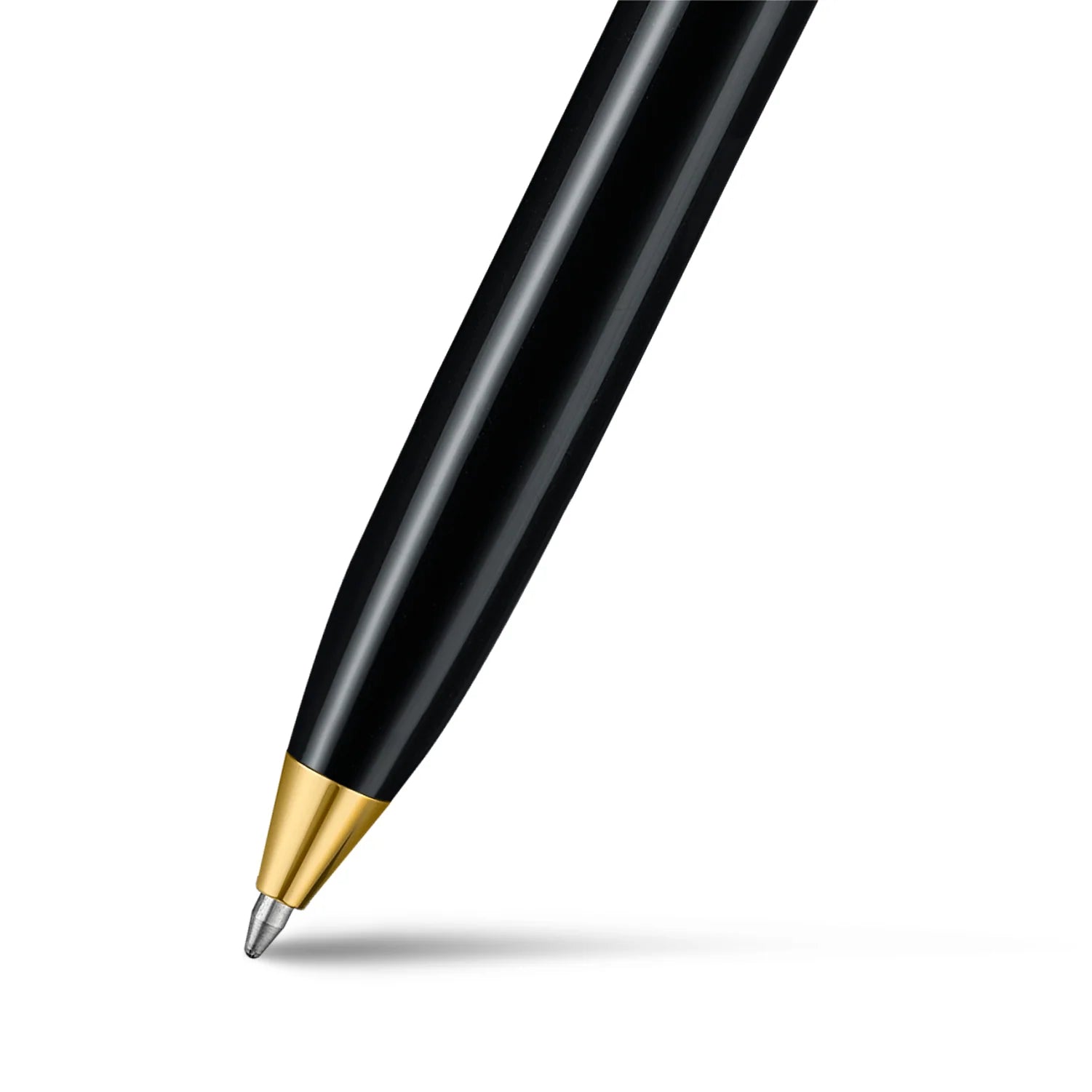SHEAFFER BALANCE III GLOSSY BLACK AND GOLD TRIMS BALL PEN