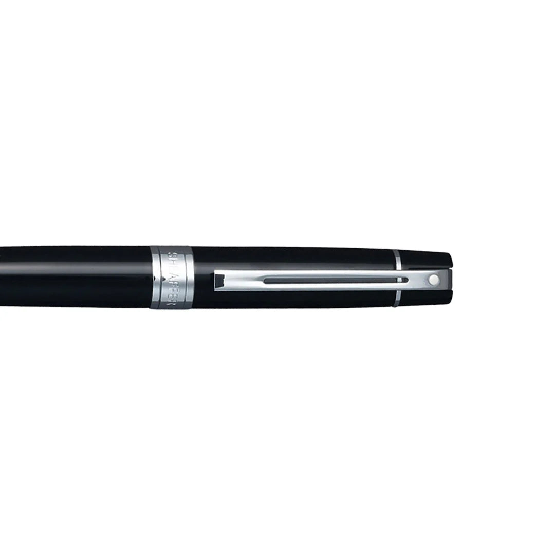 Sheaffer 300 Ballpoint Pen Glossy Black with Chrome Trim