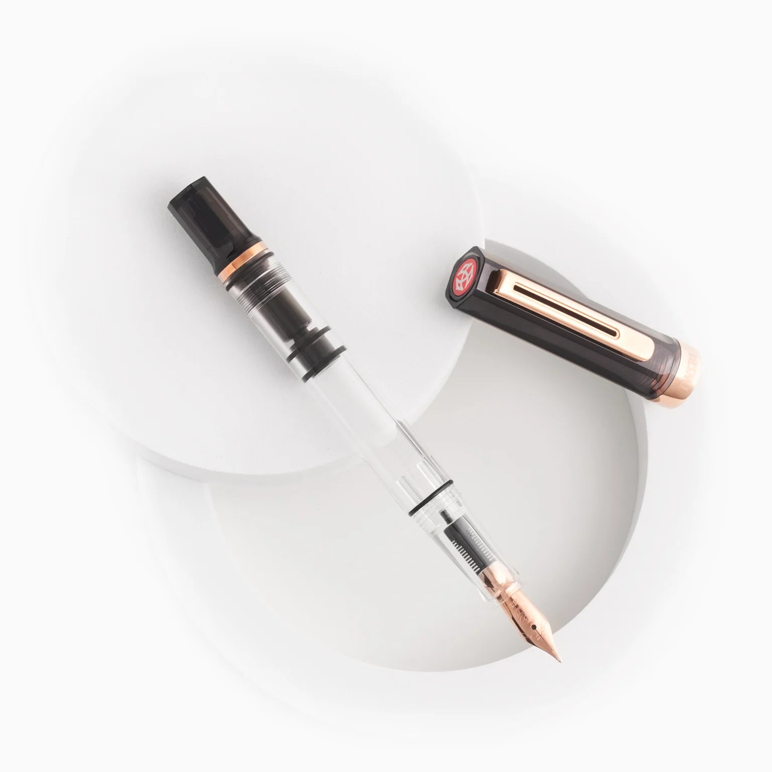 TWSBI ECO Smoke Rose Gold Fountain Pen