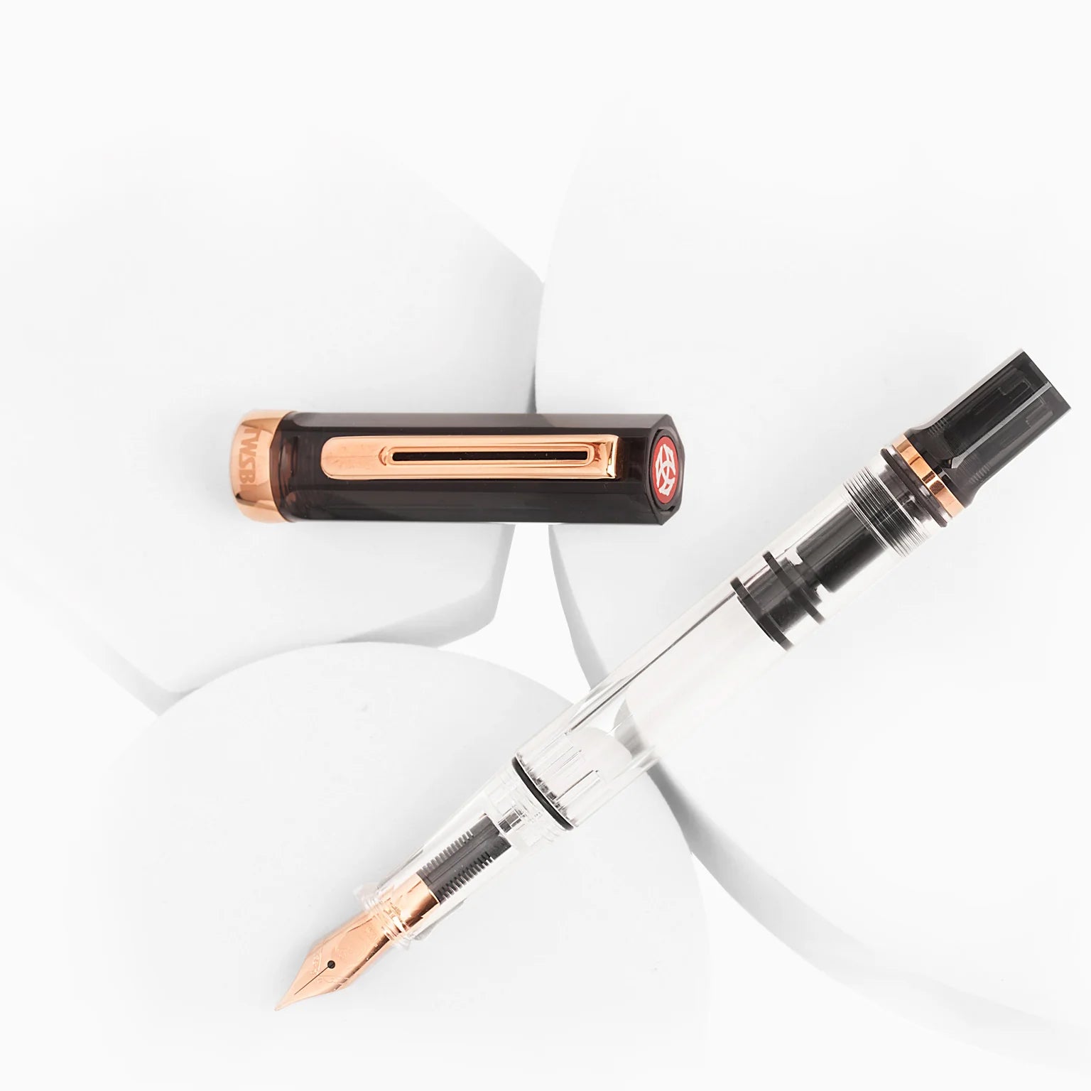 TWSBI ECO Smoke Rose Gold Fountain Pen
