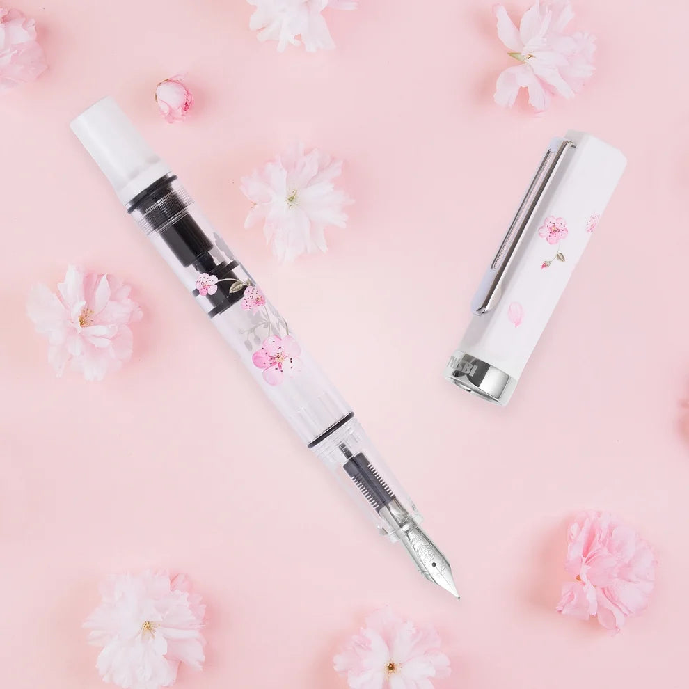 TWSBI ECO White Cherry blossom Fountain Pen