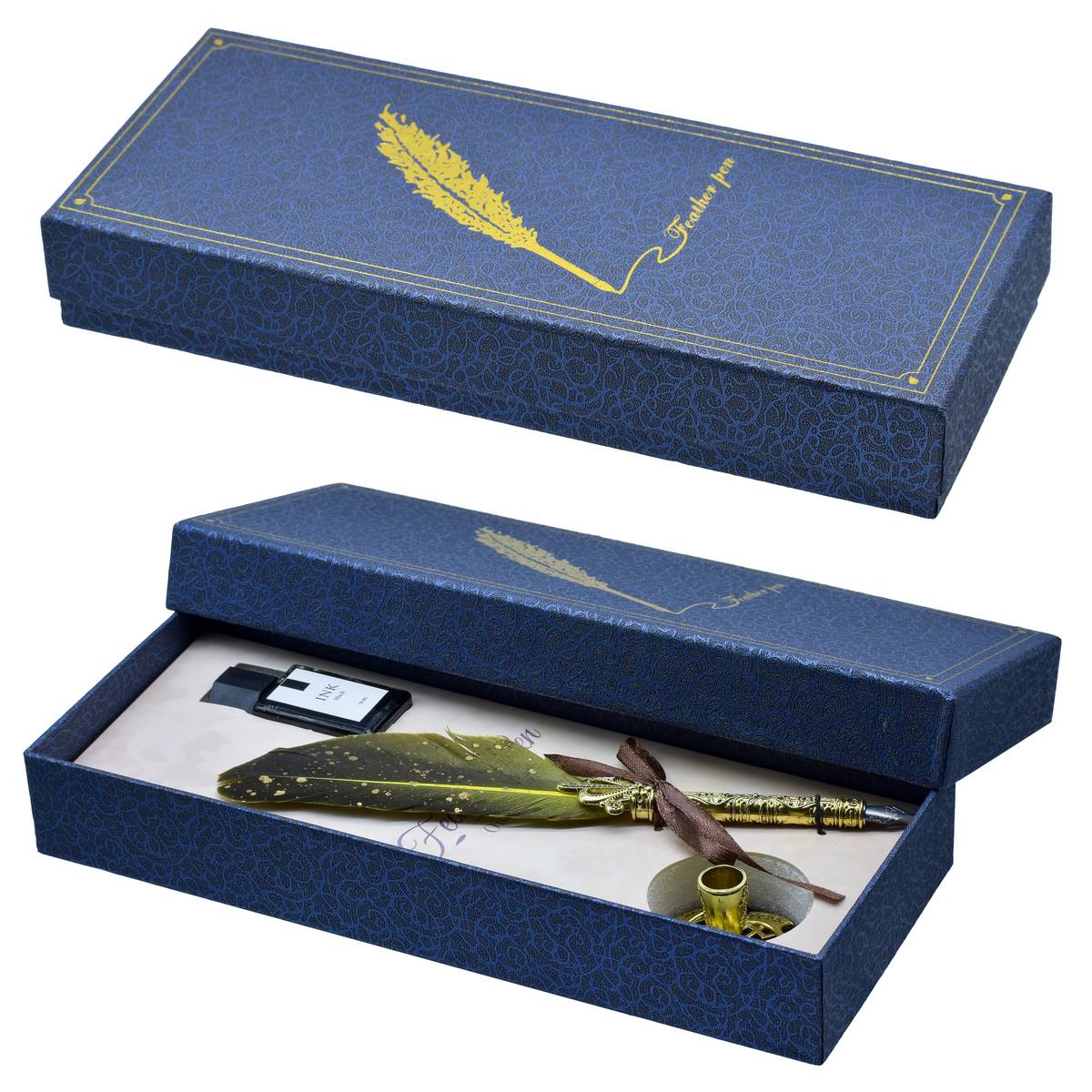 Feather Fountain Pen Set Of 3 Pics